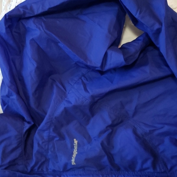 Patagonia unisex electric blue pullover light weight packable jacket medium - Picture 3 of 10